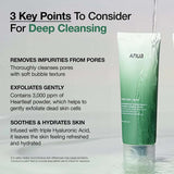 ANUA Heartleaf Quercetinol Pore Deep Cleansing Foam 150ml - Pack Of 2