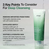 Anua Heartleaf Pore Clearing Duo - Cleansing Oil + Deep Cleansing Foam