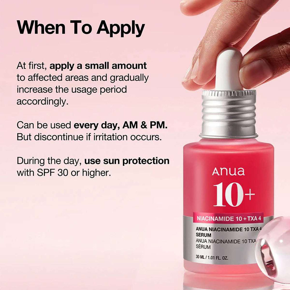 Anua niacinamide 10% + TXA 4% dark spot removing serum 30ml