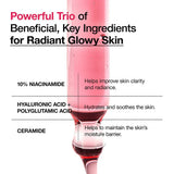 Anua Glass Skin Brightening Duo - Rice Enzyme Cleansing Powder & Niacinamide + TXA Dark Spot Serum