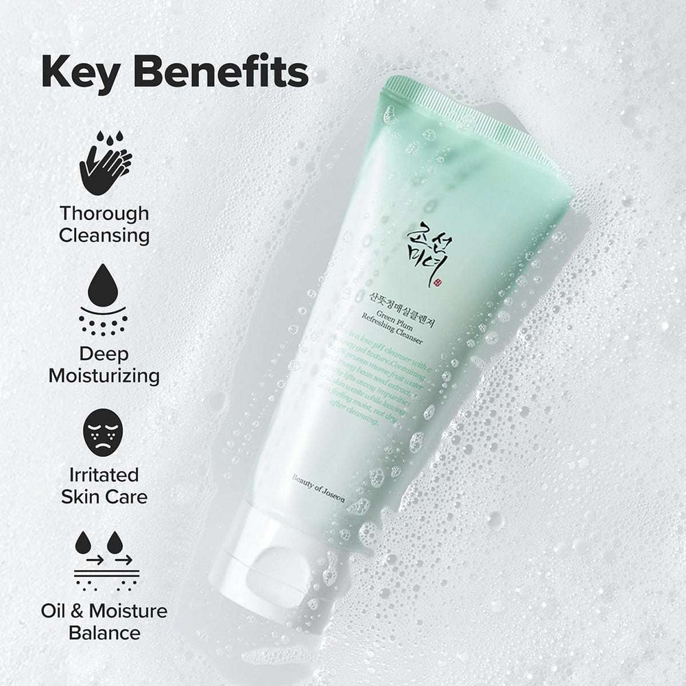 BEAUTY OF JOSEON Green Plum Refreshing Gel Cleanser 100ml