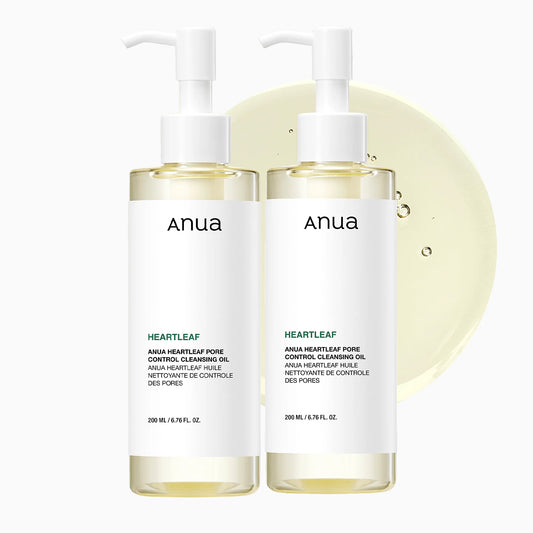 ANUA Heartleaf Pore Control Cleansing Oil 200ml - Pack Of 2
