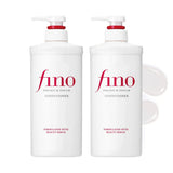 Fino Premium Touch Conditioner – Deep Moisture Hair Treatment with Silky Smooth Finish – 550ml - Pack Of 2