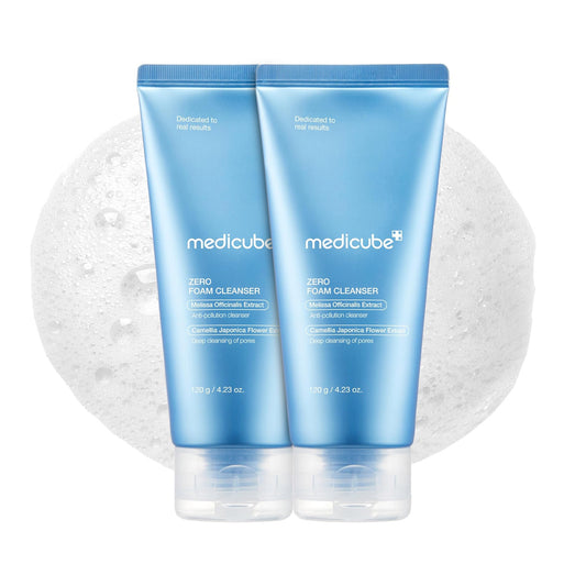 Medicube Zero Foam Cleanser for Sensitive Skin 120g - Pack Of 2