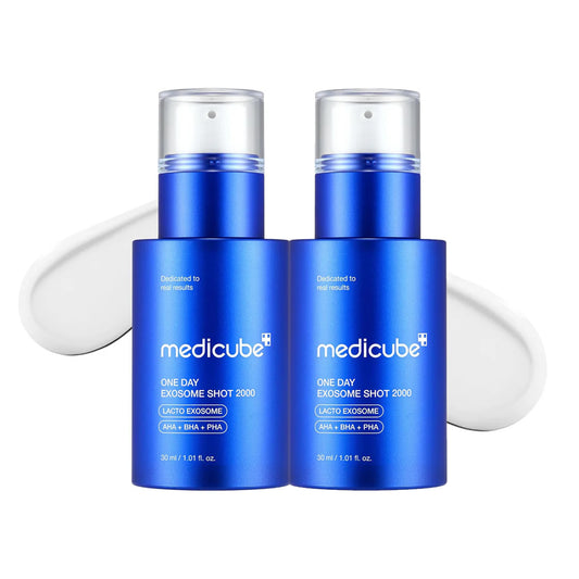 Medicube Zero Exosome Shot 2,000 PPM Spicule Facial Serum 30ml - Pack Of 2
