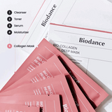 BIODANCE Bio-Collagen Real Deep Mask, Hydrating Overnight Mask 34g, 4ea
