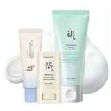 Beauty of Joseon Daily Routine Trio - Aqua-Fresh Rice Sunscreen, Matte Sun Stick & Plum Cleanser