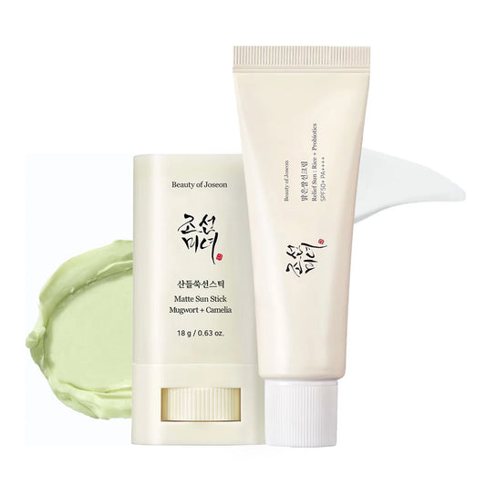 Beauty of Joseon Sunscreen Duo - Relief Sun Rice + Probiotics & Matte Sun Stick