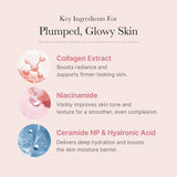 Medicube Glass Skin Kit - Triple Collagen Cream + Overnight Mask for Firming