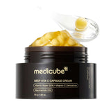 Medicube Deep Vitamin C Golden Capsule Face Moisturizer- Korean Skin Care 1.94 oz