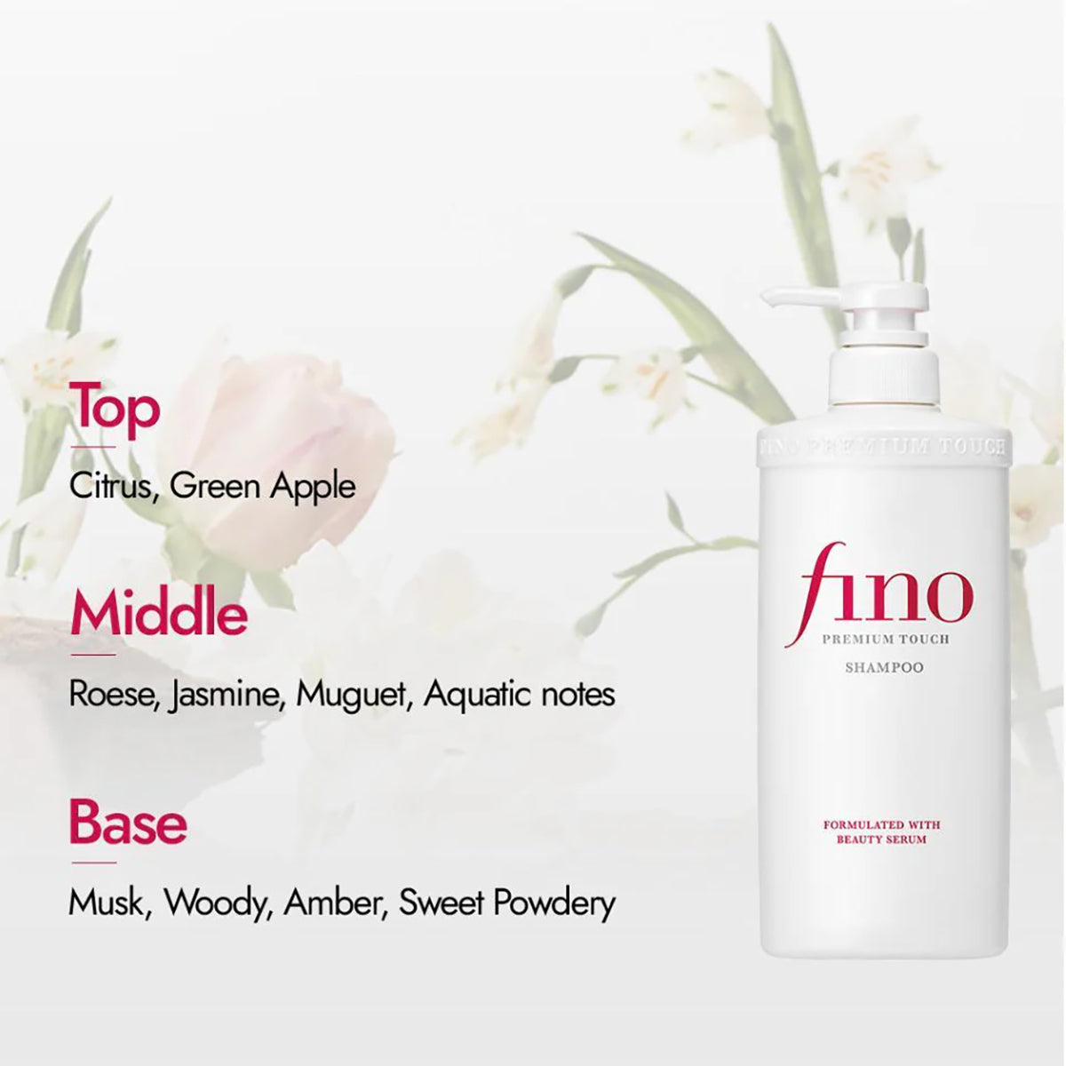 Fino Premium Touch Conditioner – Deep Moisture Hair Treatment with Silky Smooth Finish – 550ml