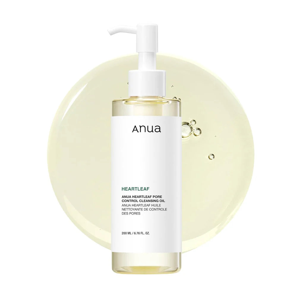 Anua Heartleaf Pore Clearing Duo - Cleansing Oil + Deep Cleansing Foam