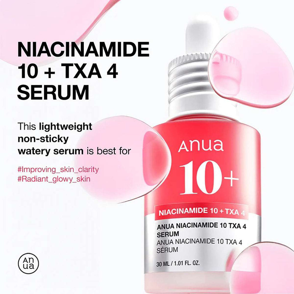 Anua niacinamide 10% + TXA 4% dark spot removing serum 30ml