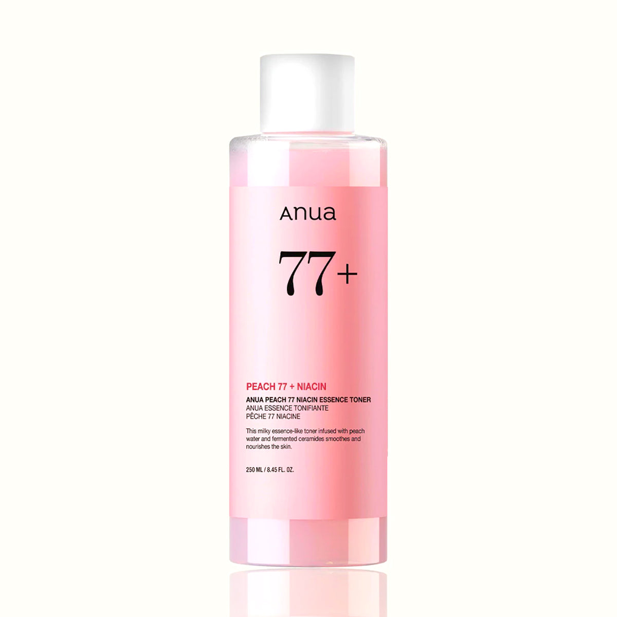 ANUA Peach 77 Niacin Essence Toner, Facial Toner for Glass Skin 250ml - Pack Of 2