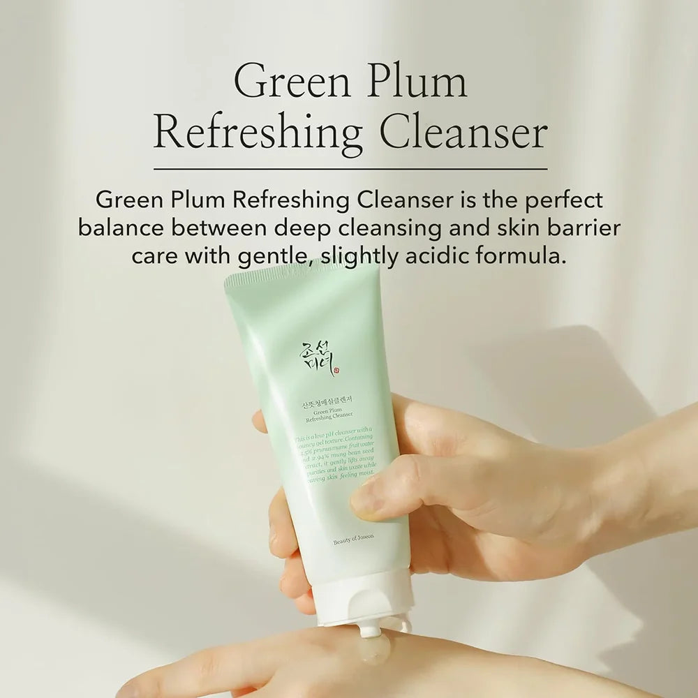 Beauty of Joseon Daily Routine Trio - Aqua-Fresh Rice Sunscreen, Matte Sun Stick & Plum Cleanser