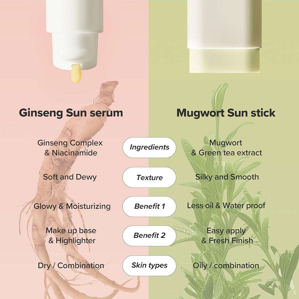 BEAUTY OF JOSEON Matte Sun Stick Mugwort Camelia 18g