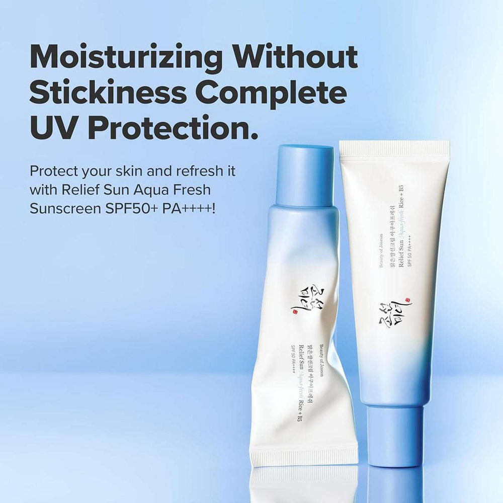 BEAUTY OF JOSEON Relief Sun Aqua-Fresh : Rice + B5 (SPF50+ PA++++)