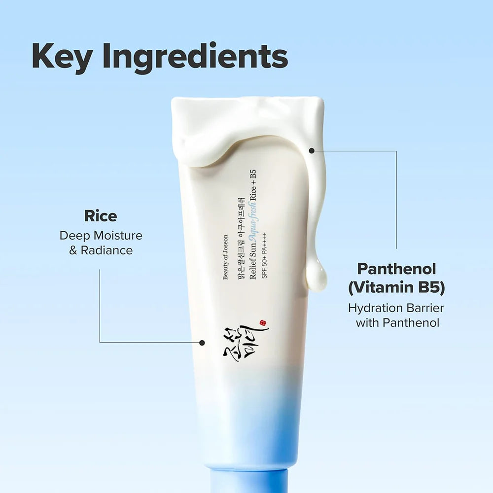 Beauty of Joseon Refresh & Protect Duo: Green Plum Cleanser + Relief Sun Aqua-fresh