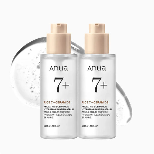 Anua Rice Ceramide 7 Hydrating Barrier Serum 50ml - Pack Of 2