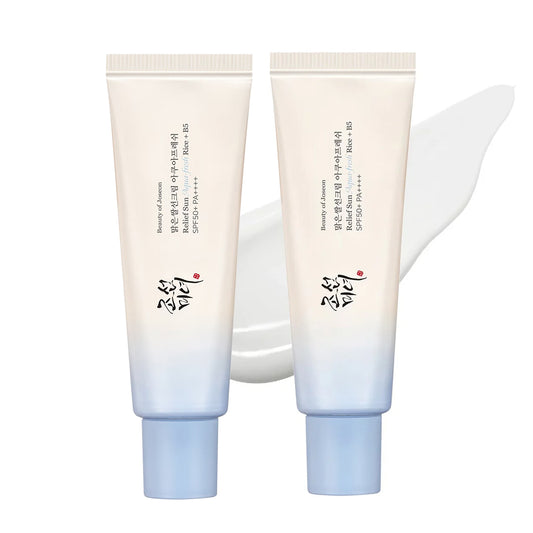 BEAUTY OF JOSEON Relief Sun Aqua-Fresh : Rice + B5 (SPF50+ PA++++) - Pack Of 2