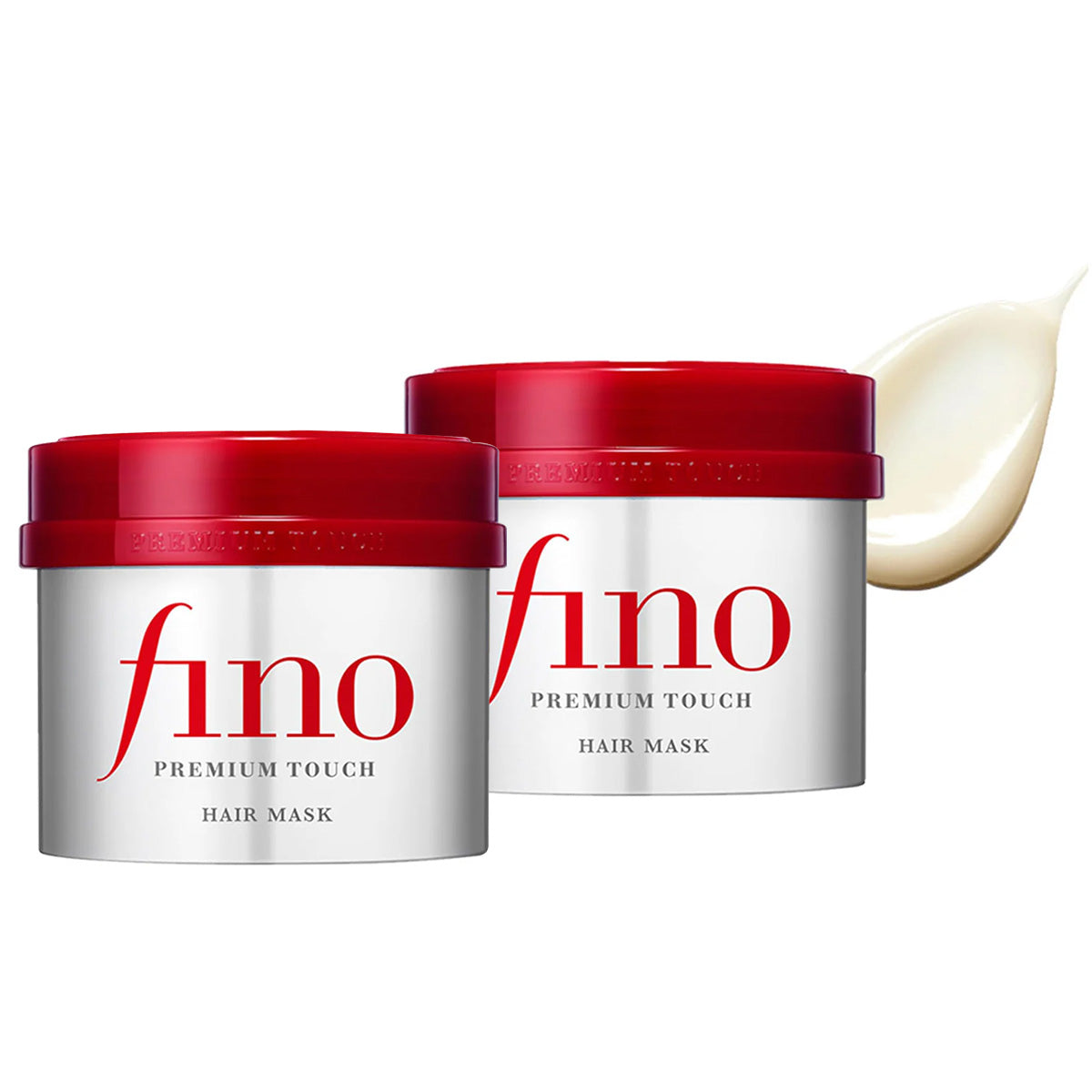 FINO Shiseido Premium Touch Hair Mask, 8.11 Ounce - Pack Of 2