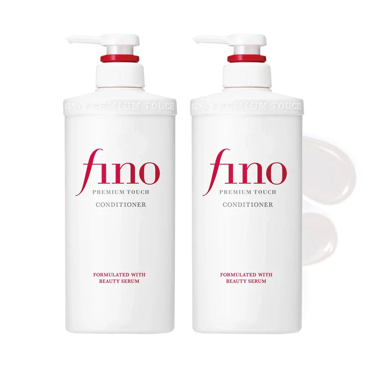 Fino Premium Touch Conditioner – Deep Moisture Hair Treatment with Silky Smooth Finish – 550ml - Pack Of 2