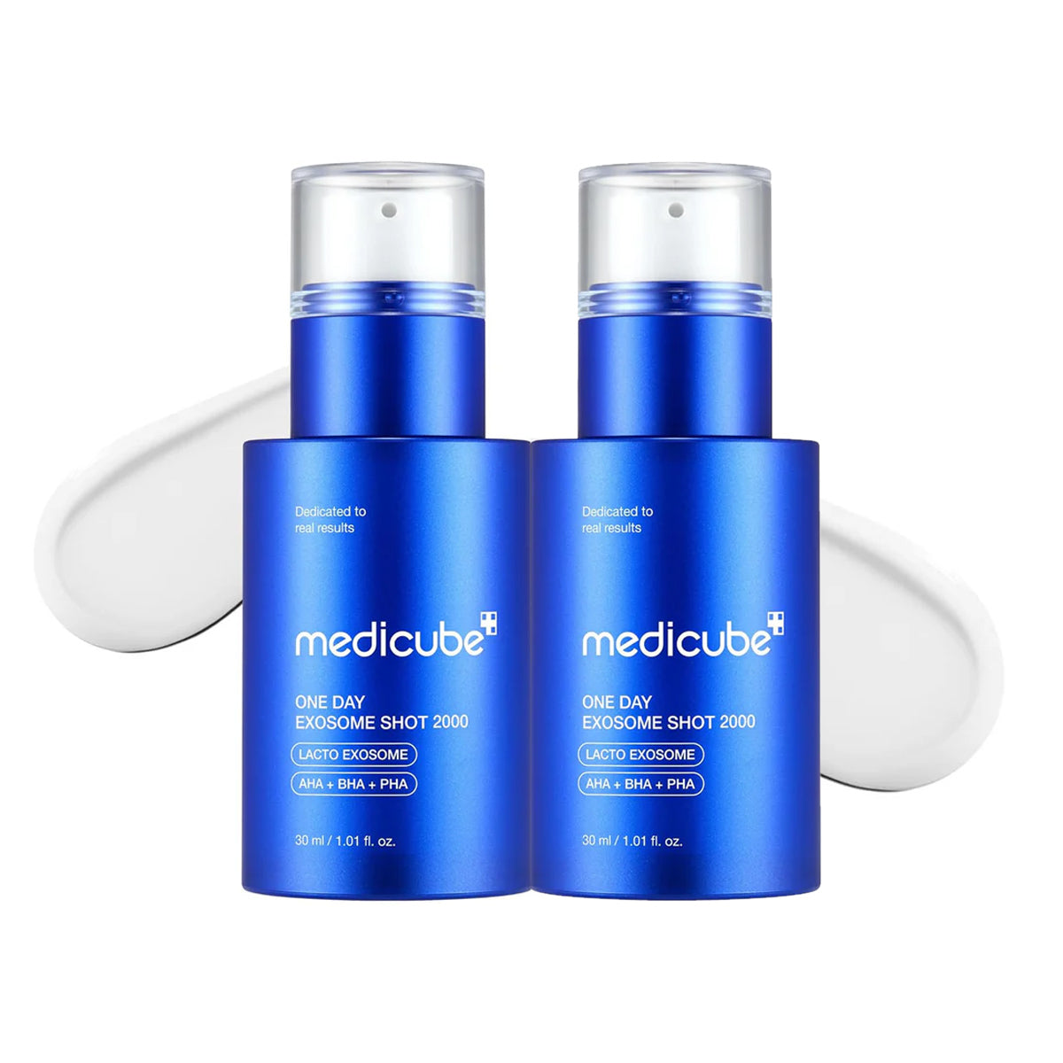 Medicube Zero Exosome Shot 2,000 PPM Spicule Facial Serum 30ml - Pack Of 2