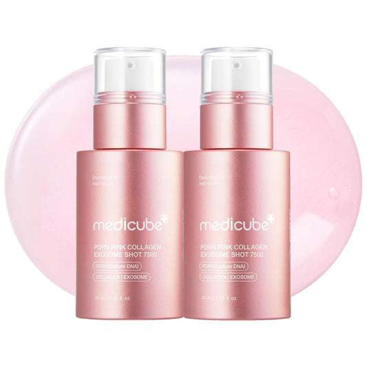 Medicube PDRN Pink Collagen Exosome Shot Serum 7,500 PPM 30ml - Pack Of 2
