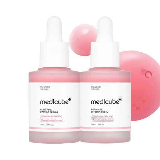 Medicube Salmon DNA PDRN Pink Peptide Serum 30ml - Pack Of 2