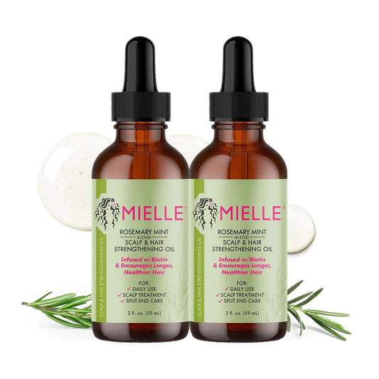 Mielle Rosemary Mint, Scalp & Hair Oil 2 Oz - Pack Of 2