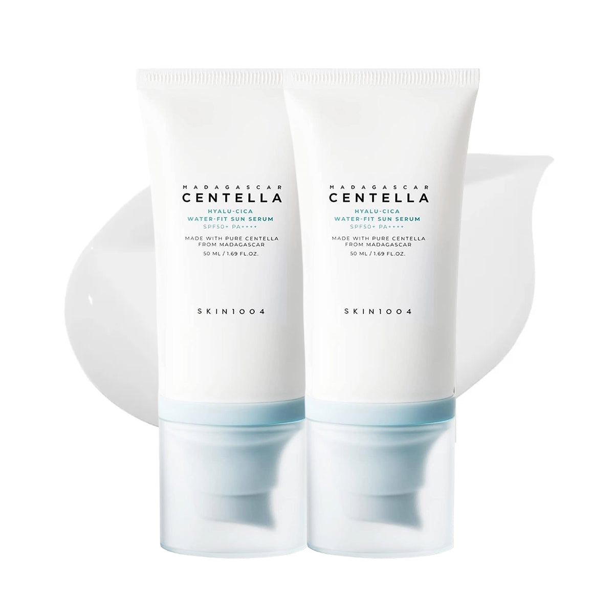 SKIN1004 Madagascar Centella Hyalu-Cica Water-Fit Sun Serum 50ml - Pack Of 2