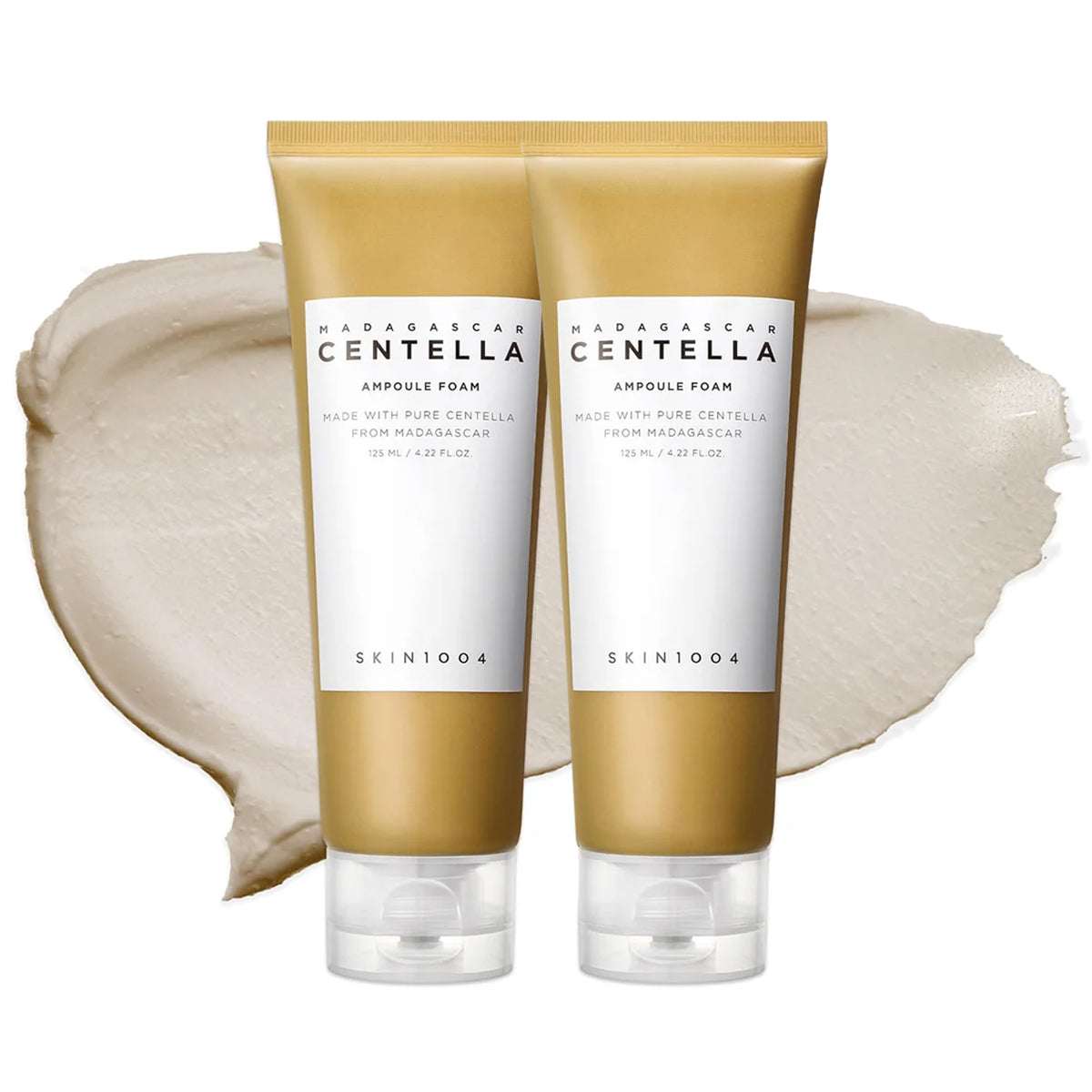 SKIN1004 Madagascar Centella Ampoule Foam, 125ml - Pack Of 2