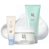 Beauty of Joseon Essentials Bundle - Green Plum Cleanser, Dynasty Cream & Relief Sun Aqua-fresh