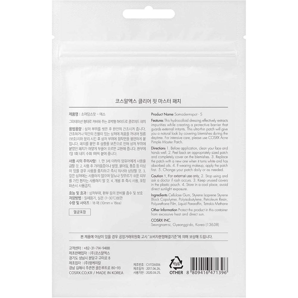 COSRX Clear Fit Master Patch (18 Patches)