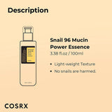 خلاصة الحلزون المتقدمة من COSRX، 96 ميوسين باور، 100 مل