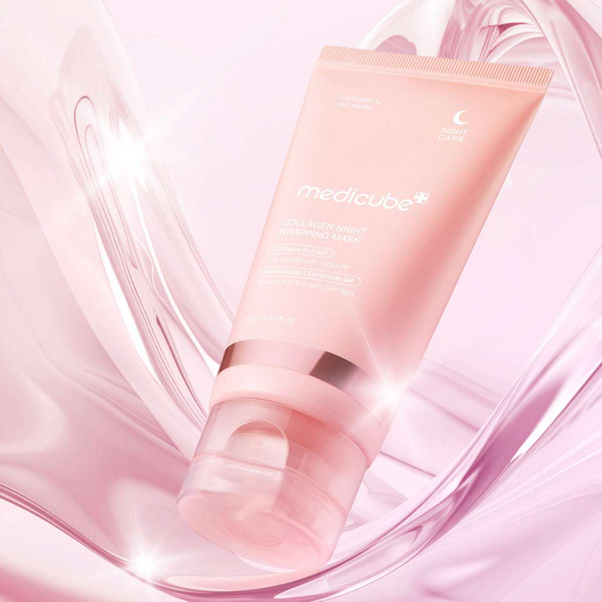 Medicube Collagen Overnight Wrapping Peel Off Facial Mask Pack 75ml