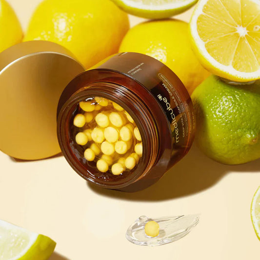 Medicube Pore & Brightening Duo - Zero Pore Pads 2.0 + Deep Vitamin C Golden Capsule Moisturizer