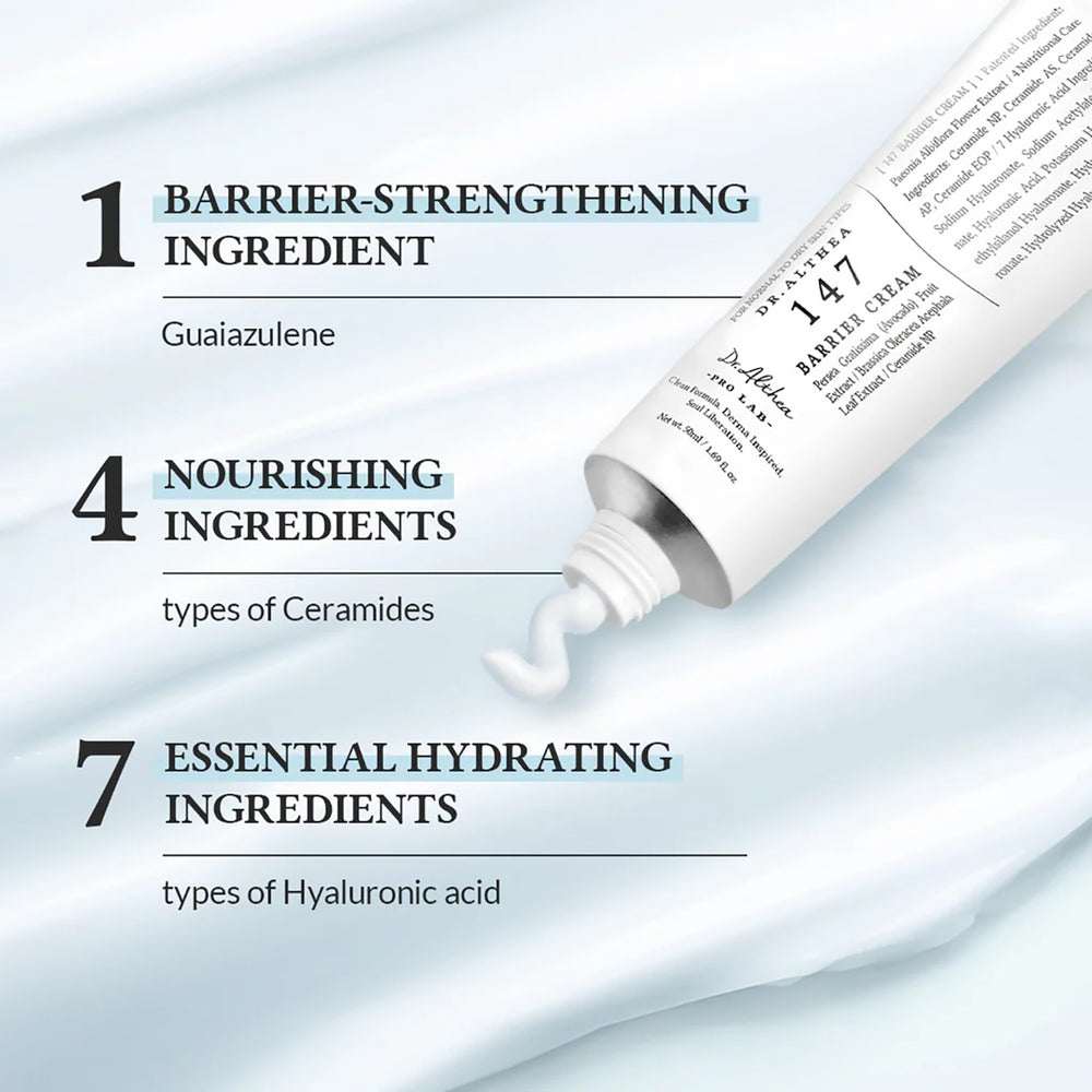Dr. Althea Skin Barrier Repair Kit - Pure Grinding Cleansing Balm & 147 Barrier Cream