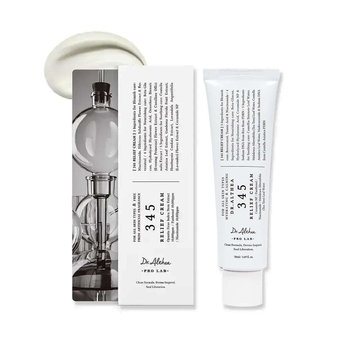 Dr. Althea 345 Relief Cream | Daily Face Moisturizer | Blemish Relief Care 50ml
