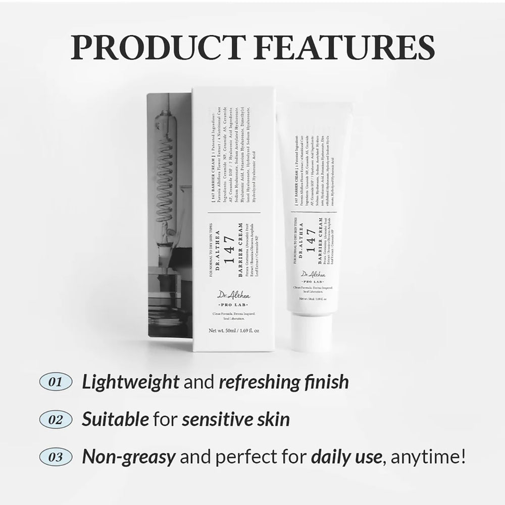 Dr. Althea Skin Barrier Repair Kit - Pure Grinding Cleansing Balm & 147 Barrier Cream