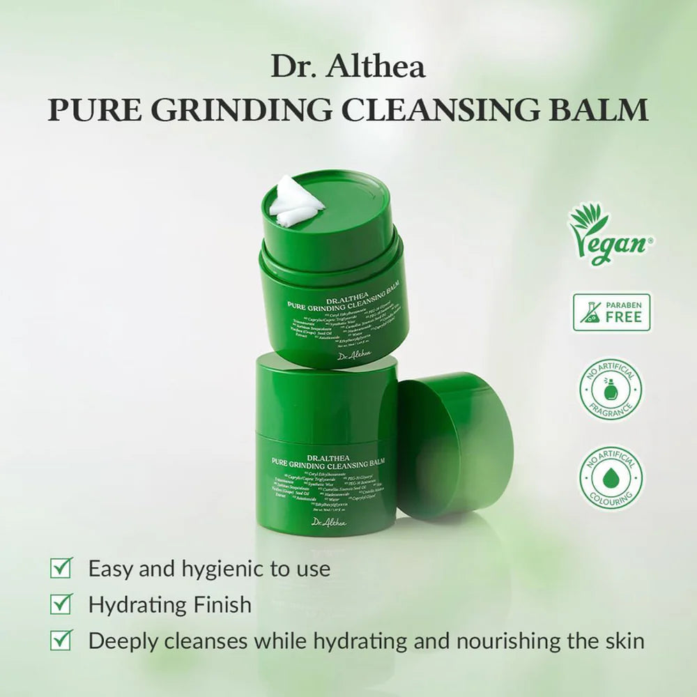 Dr. Althea Skin Barrier Repair Kit - Pure Grinding Cleansing Balm & 147 Barrier Cream