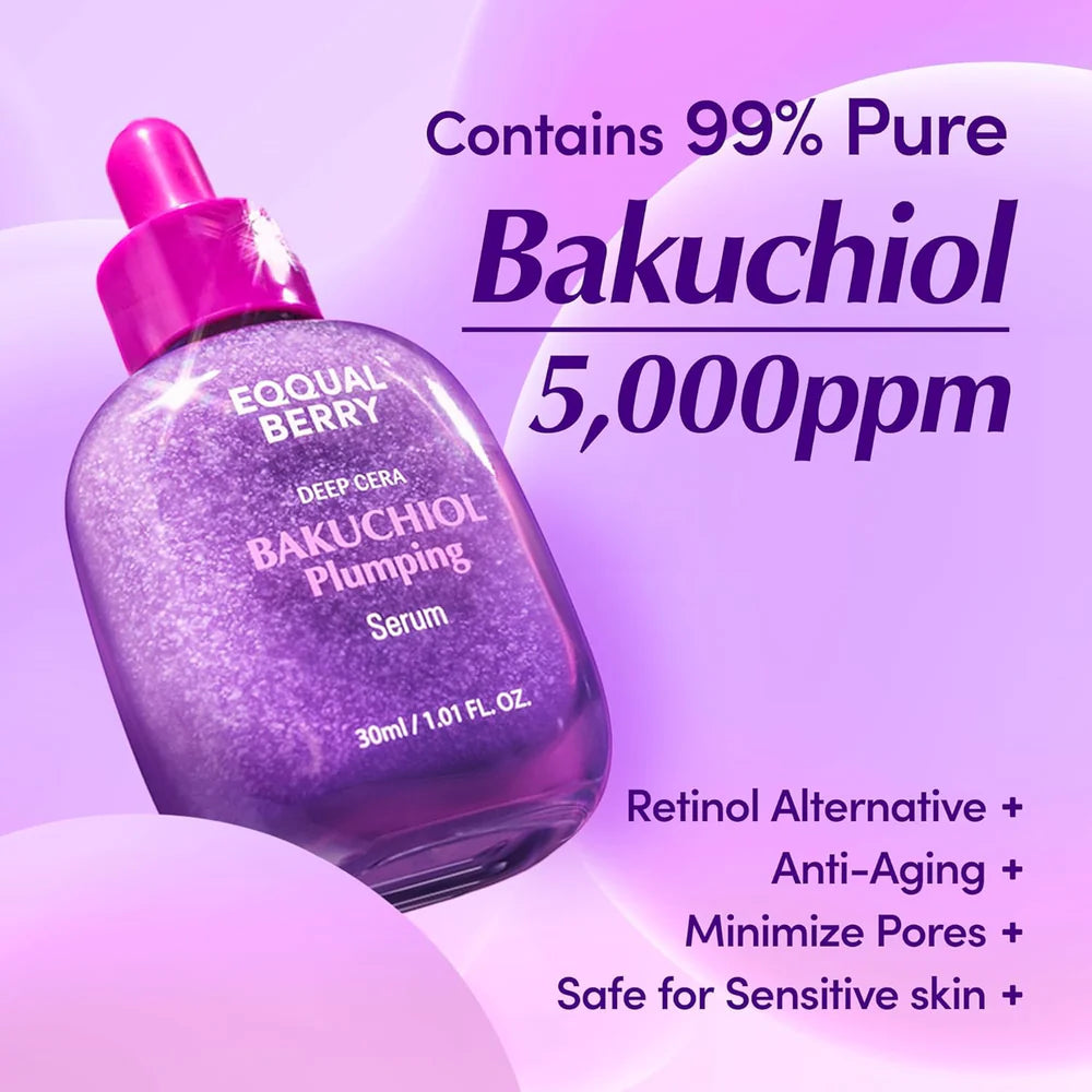 EQQUALBERRY Glow & Firm Duo - Vitamin Illuminating & Bakuchiol Plumping Serum Set