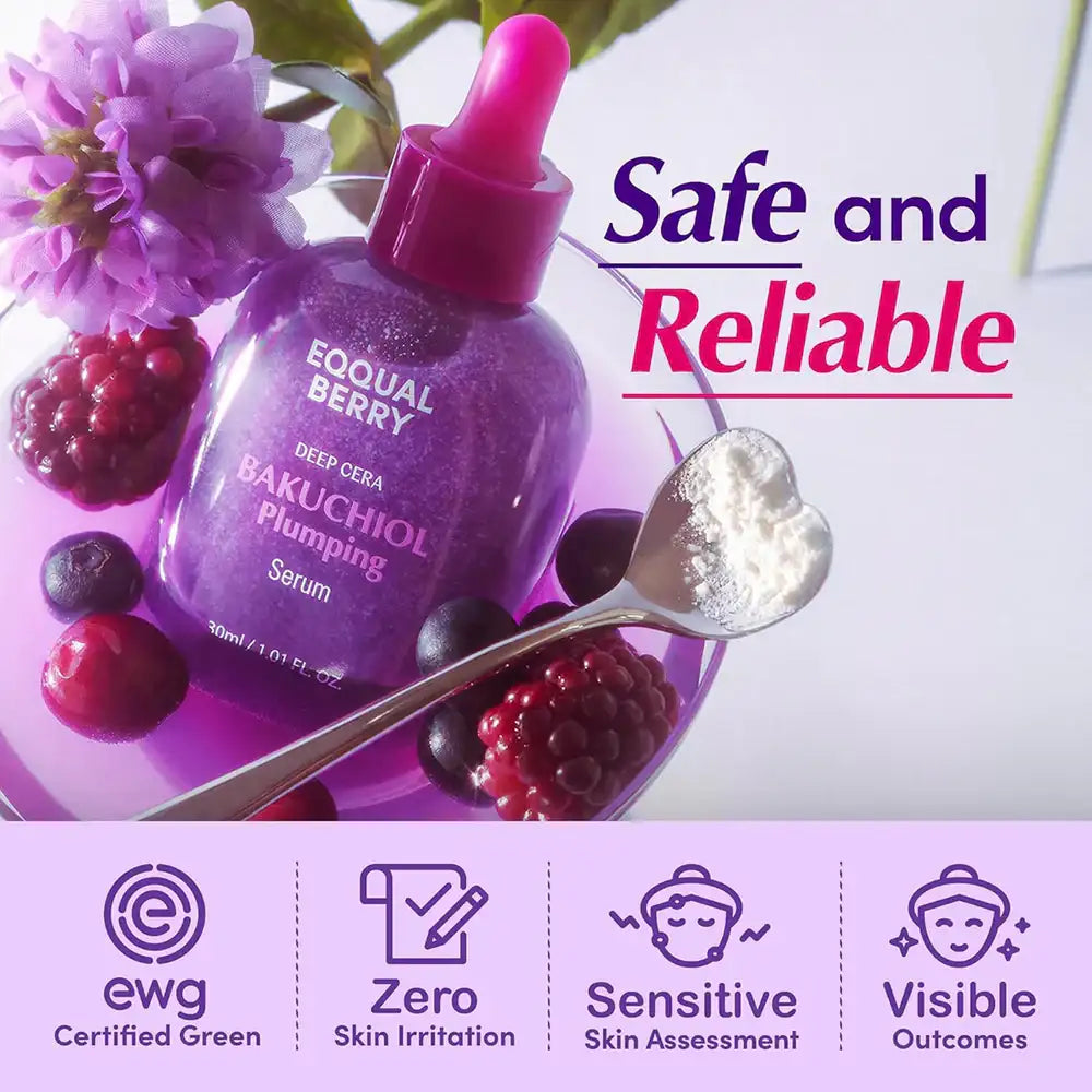 EQQUALBERRY Glow & Firm Duo - Vitamin Illuminating & Bakuchiol Plumping Serum Set