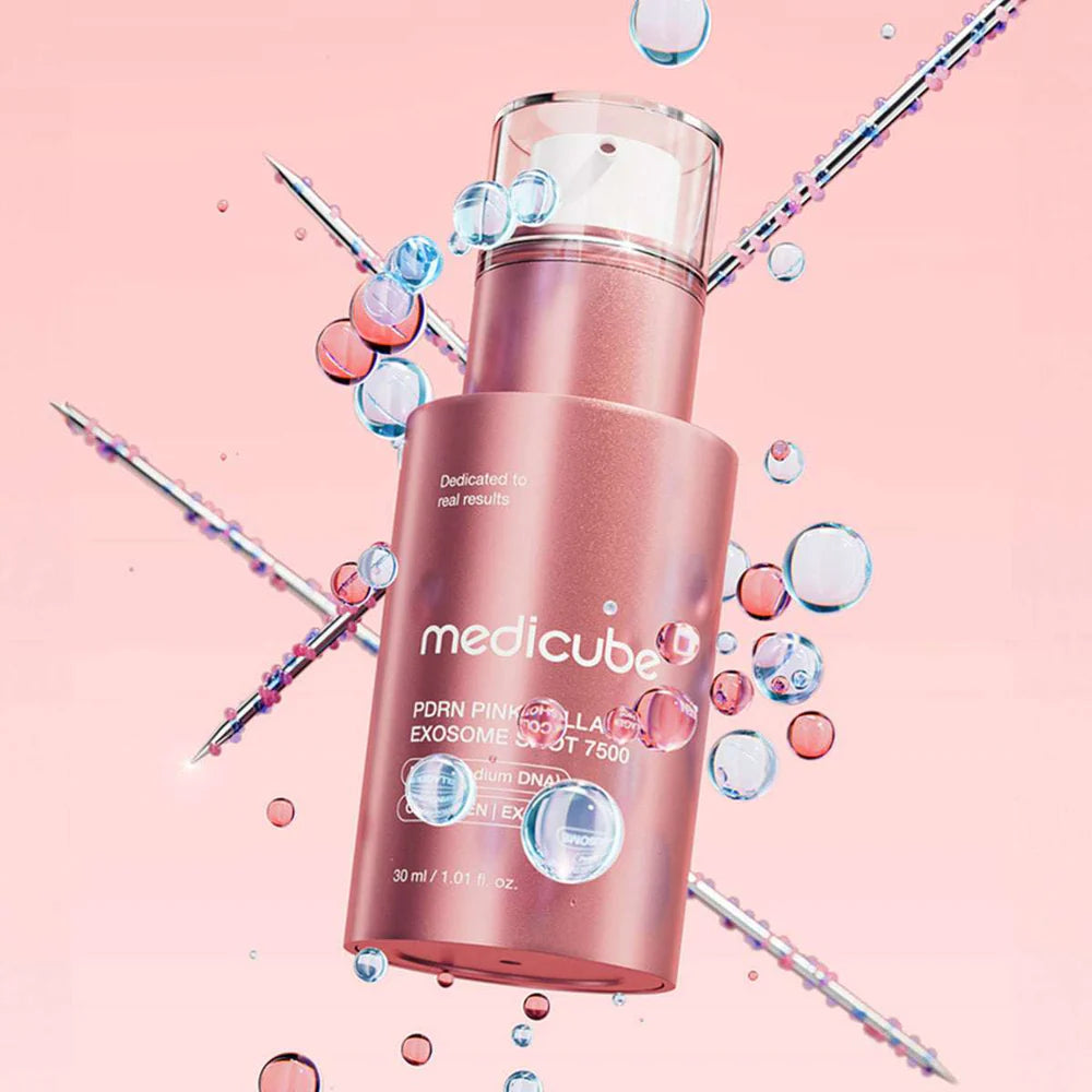 Medicube PDRN Pink Collagen Exosome Shot Serum 7,500 PPM 30ml - Pack Of 2
