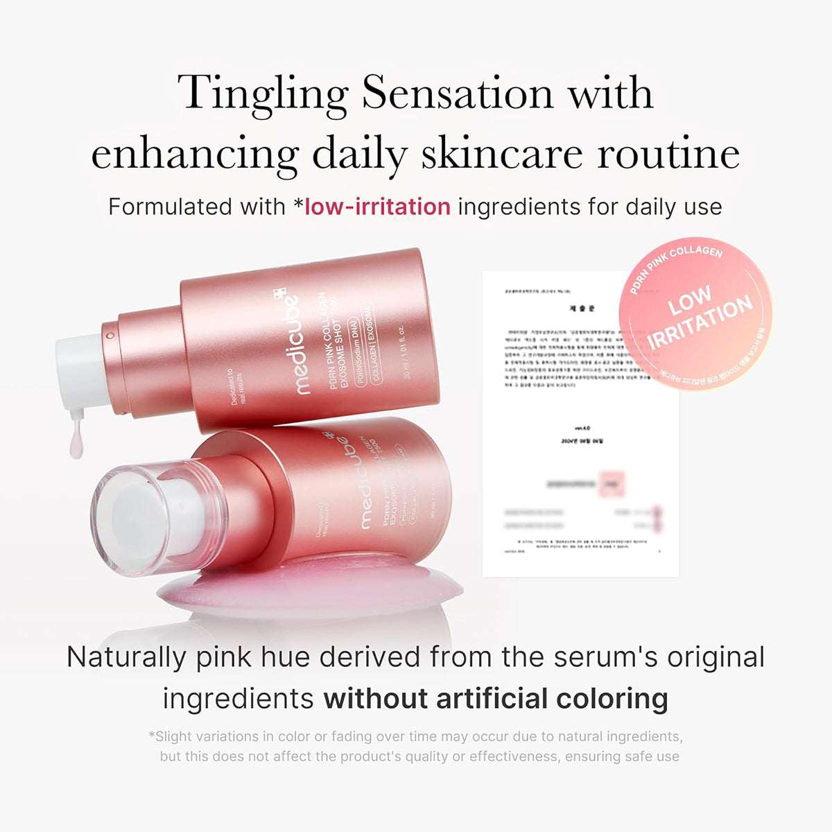 Medicube PDRN Pink Collagen Exosome Shot Serum 7,500 PPM 30ml