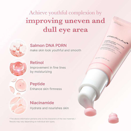 Medicube Salmon DNA PDRN Pink Peptide Eye Cream 30ml