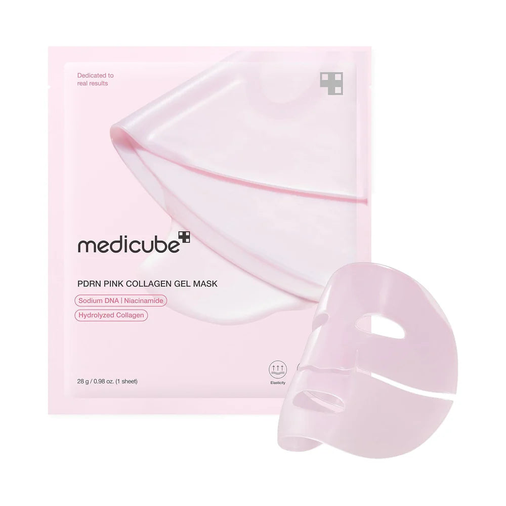 Medicube Collagen Glass Glow & Pink PDRN Jelly Mask Duo - Jelly Cream & Jelly Gel Mask