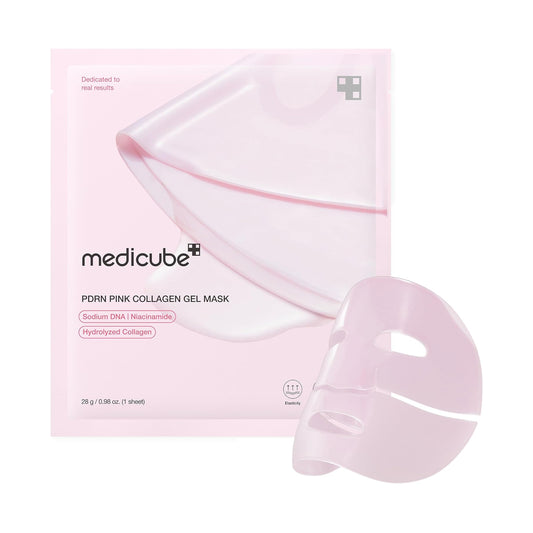 Medicube Salmon DNA PDRN Pink Collagen Jelly Gel Mask 28g, 4ea