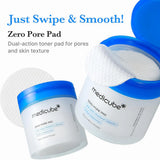 Medicube Pore & Brightening Duo - Zero Pore Pads 2.0 + Deep Vitamin C Golden Capsule Moisturizer