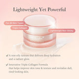 Medicube Glass Skin Kit - Triple Collagen Cream + Overnight Mask for Firming